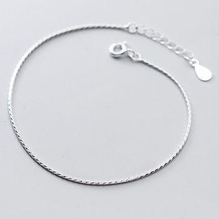 Sterling Silver Bracelet 1pc - Silver - One Size