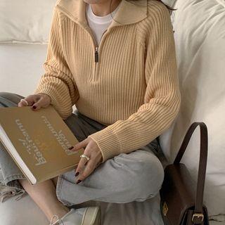 Raglan Anorak Sweater