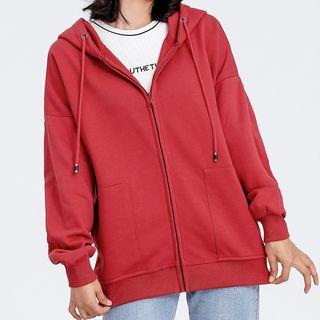 Present Print Zip Hoodie
