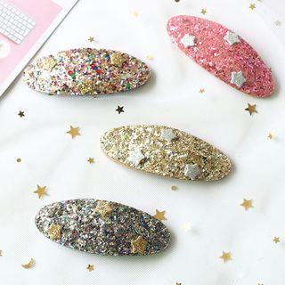 Glitter Star Hair Clip