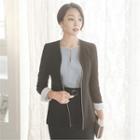 Open-front Tailored Jacket