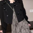 Bow Double-breasted Blazer