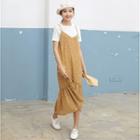 Floral Chiffon Spaghetti Strap Dress