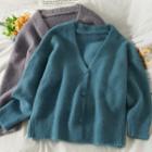 Loose-fit Knit Cardigan In 5 Colors
