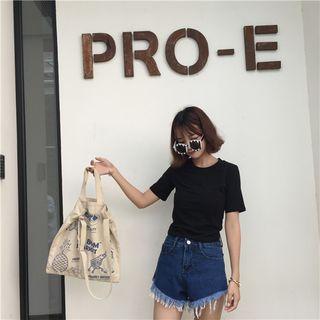 Tie Back Short-sleeve T-shirt
