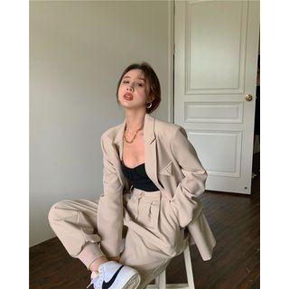 Plain Blazer / Jogger Dress Pants