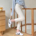 Plus Size Cropped Straight-leg Pants