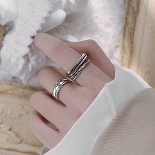 925 Sterling Silver Layer Ring