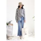 Tow-tone Check Shirt