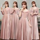 A-line Velvet Bridesmaid Dress (various Designs)