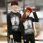 Couple Matching Printed Neoprene Pullover