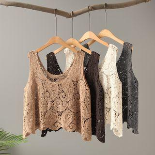 Plain Crochet Tank Top