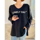 Lonely Day V-neck T-shirt