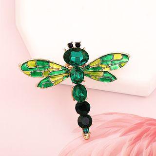 Dragonfly Brooch 79 - Dragonfly - Green - One Size