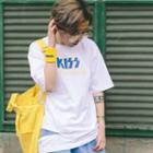 Zip Detail Printed Short-sleeve T-shirt