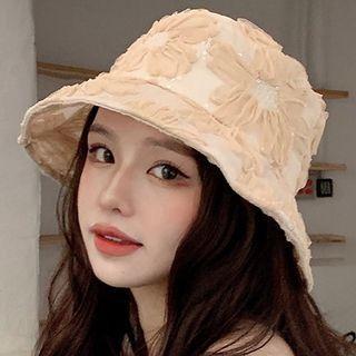 Crystal Flower Bucket Hat