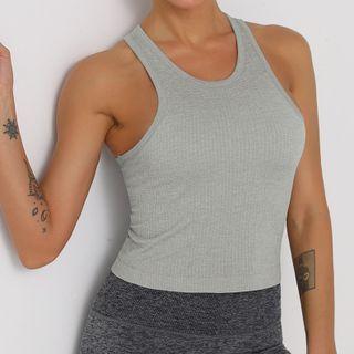 Plain Sports Yoga Top