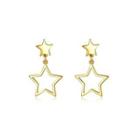 Personalized Creative Star Earrings Golden - One Size