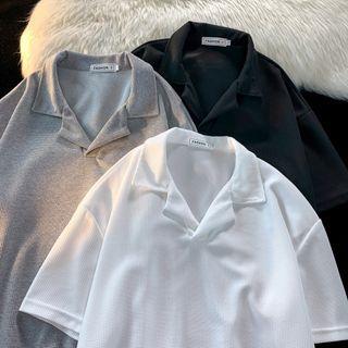 Short Sleeve Polo Neck T-shirt