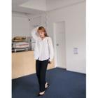 Two-way Open-placket Blouse