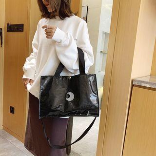 Moon Print Tote Bag