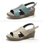 Wedge-heel Sling-back Sandals