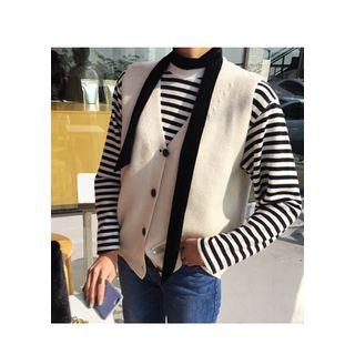 V-neck Wool Vest