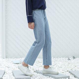 High-waist Loose-fit Jeans