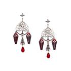 Coffin Drop Earring