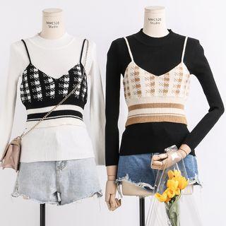 Crop Knit Camisole Top