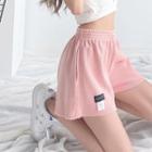 Waffle Wide-leg Cotton Shorts In 6 Colors