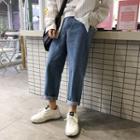 Cropped Loose Jeans