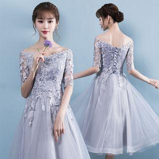 Crochet Bridesmaid Dress