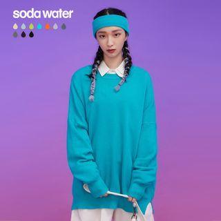 Oversized Knit Sweater In 10 Colors