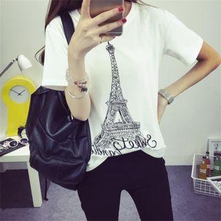Tower Printed Short Sleeve T-shirt