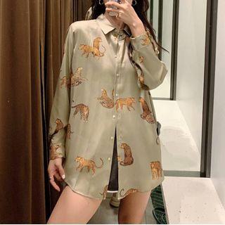 Cheetah Print Shirt