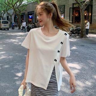 Bow Slit T-shirt
