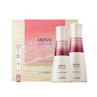 The Saem - Mervie Hydra Skin Care Set: Toner 150ml + Emulsion 130ml + Hydra Cream 30ml 3pcs