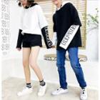 Couple Matching Cat Mock Two-piece Long-sleeve Hoodie