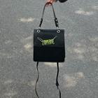Top Handle Flap Crossbody Bag Black - One Size
