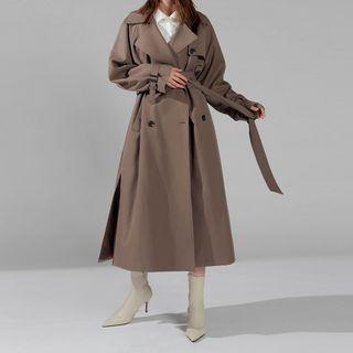 [lovb] A-line Maxi Trench Coat