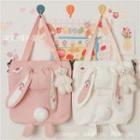 Rabbit Ear Accent Canvas Tote Bag