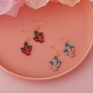 Cactus Acrylic Dangle Earring