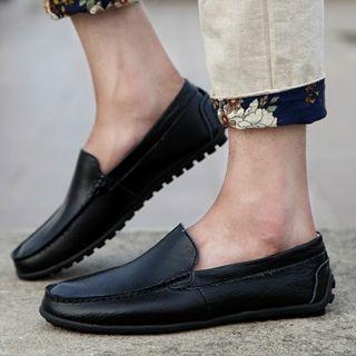 Genuine-leather Couple Matching Loafers