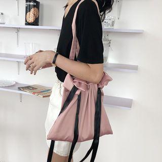Satin Ribbon Shopping Bag