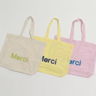 Lettered Large Shopper Bag