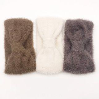 Chenille Bow Headband