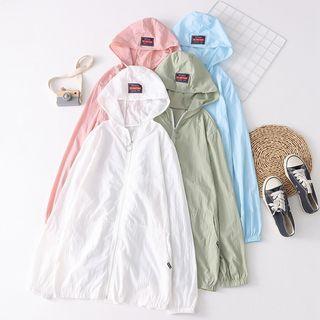 Long Sleeve Light Zip Hoodie