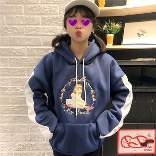 Ballerina Embroidered Hoodie