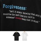 Forgiveness Printed Short-sleeve Boxy Shirt